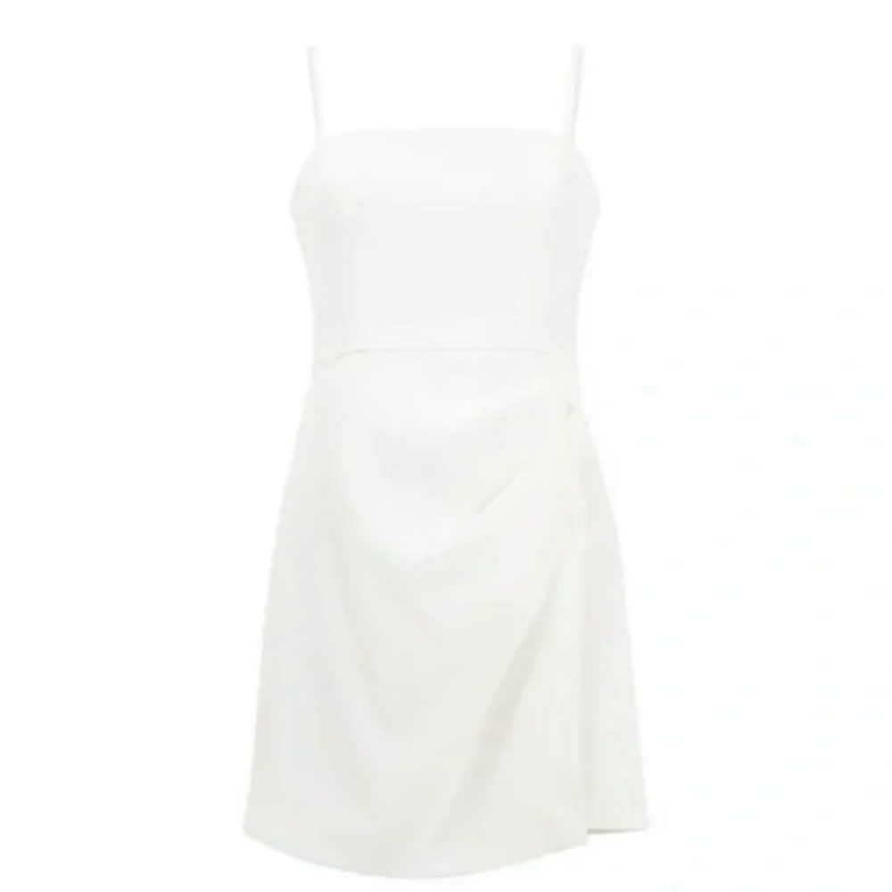 French Connection Whisper Bow Envelope Mini Dress Size 10 - Picture 6 of 8